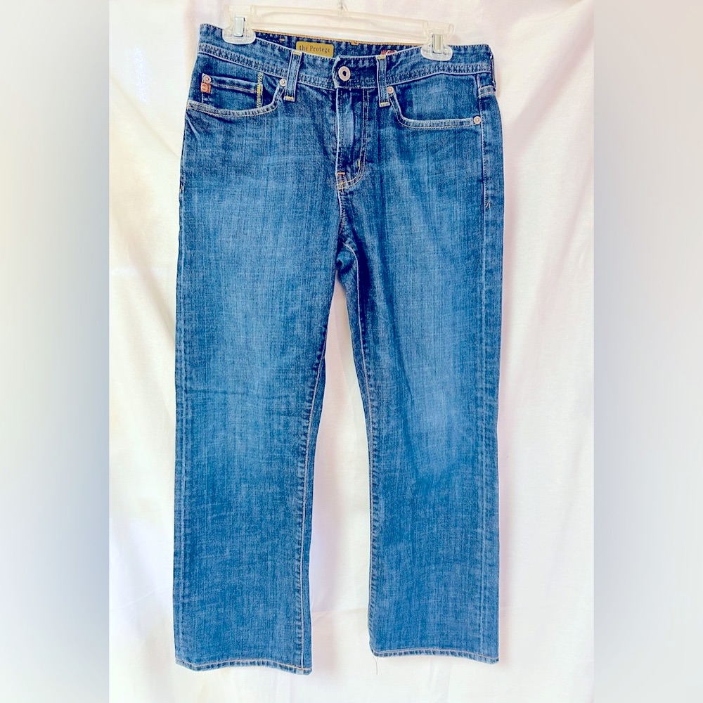 Ag Adriano Goldschmied The Protege Jeans Men's 30x32 Blue Straight Leg Denim Usa